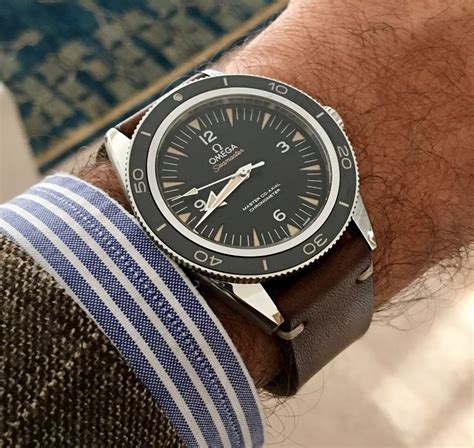 omega seamaster 300 spectre replica watch|omega seamaster 300 leather strap.